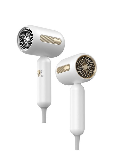 1900W High Power Hair Dryer with 200 Million Negative Ions, Fast Drying Blow Dryer with 3 Heat & 2 Speed Settings, Constant Temperature & Dual Air Duct, Lightweight Portable Hairdryer for Home, Travel, Salon Use