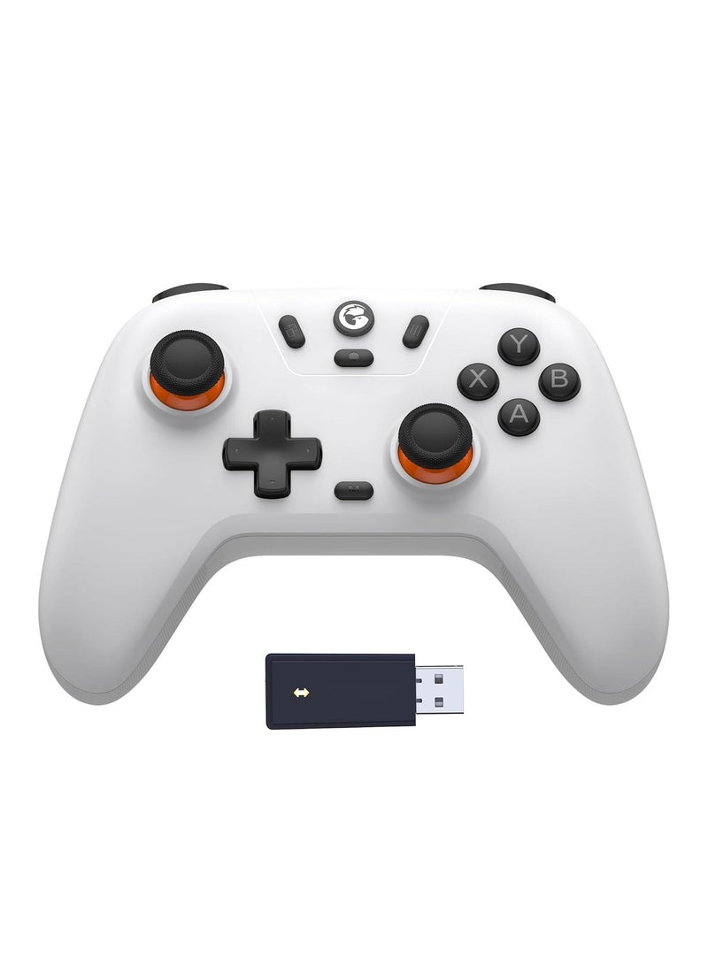 GameSir Nova Lite 2.4g Wireless Controller for Windows PC, iPhone, Android, Switch  Steam Deck, Bluetooth Controller Gamepad with Hall Effect Trigger,Turbo,Rumble Vibration - Image 1