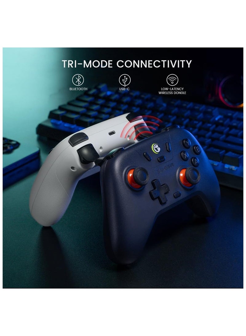 GameSir Nova Lite 2.4g Wireless Controller for Windows PC, iPhone, Android, Switch  Steam Deck, Bluetooth Controller Gamepad with Hall Effect Trigger,Turbo,Rumble Vibration - Image 4
