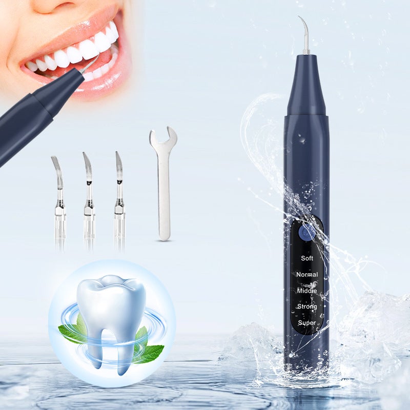 Ultrasonic Tooth Cleaner Household Tooth Stone Cleaner Portable Smoke Stain Yellow Tooth Electric Tooth Beauty Instrument - Image 5