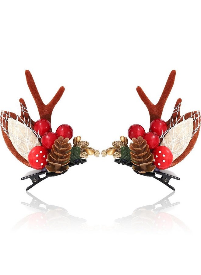 Christmas Hairpin Reindeer Antlers Hair Clips Cute Hair Pins Xmas Party Cosplay Hair Pieces Hair Accessories For Adults And Children (Pack Of 2) (Set 8) - pzsku/ZBF0FC89A6059C2DA3E06Z/45/_/1707981302/de49cb49-d95a-4099-936f-0ce4afaaf6ea