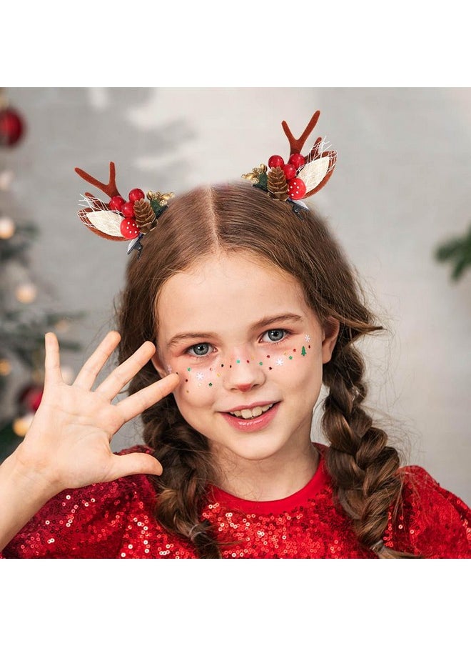 Christmas Hairpin Reindeer Antlers Hair Clips Cute Hair Pins Xmas Party Cosplay Hair Pieces Hair Accessories For Adults And Children (Pack Of 2) (Set 8) - pzsku/ZBF0FC89A6059C2DA3E06Z/45/_/1707981304/847f9900-9a79-4890-9af1-b379c63bf767