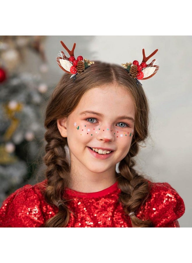 Christmas Hairpin Reindeer Antlers Hair Clips Cute Hair Pins Xmas Party Cosplay Hair Pieces Hair Accessories For Adults And Children (Pack Of 2) (Set 8) - pzsku/ZBF0FC89A6059C2DA3E06Z/45/_/1707981309/a0e27fa4-21dd-4623-a87f-c7ba50bb8cfe