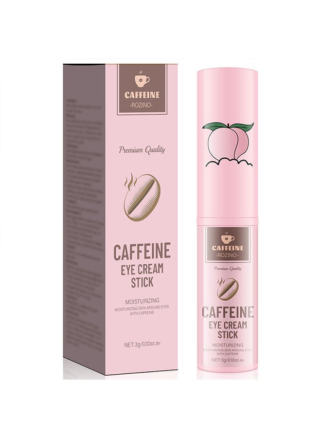 روزينو كريم العين بالكافيين، يقلل الخطوط الدقيقة، الهالات السوداء، أكياس العين، رفع البشرة، كريم شد العين المضاد للتجاعيد - Image 1