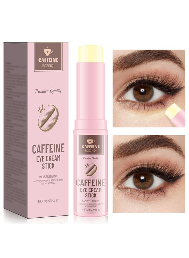 روزينو كريم العين بالكافيين، يقلل الخطوط الدقيقة، الهالات السوداء، أكياس العين، رفع البشرة، كريم شد العين المضاد للتجاعيد - Image 2
