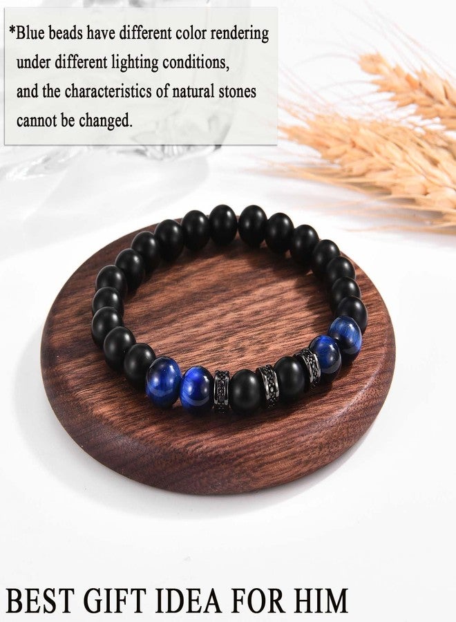 FIEEFX To My Grandson Bracelet Gifts for Boys Mens, Birthday Graduation Fathers Day Back to School Christmas Valentines Day Easter Basket Stuffers Baptism First Holy Communion Confirmation Gifts for Grandson - Image 3