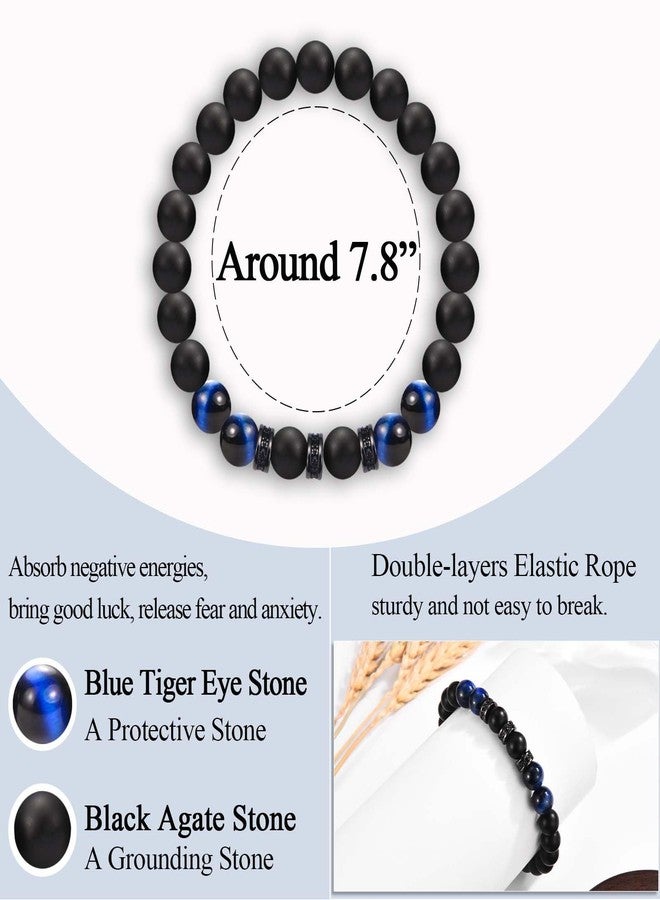 FIEEFX To My Grandson Bracelet Gifts for Boys Mens, Birthday Graduation Fathers Day Back to School Christmas Valentines Day Easter Basket Stuffers Baptism First Holy Communion Confirmation Gifts for Grandson - Image 4