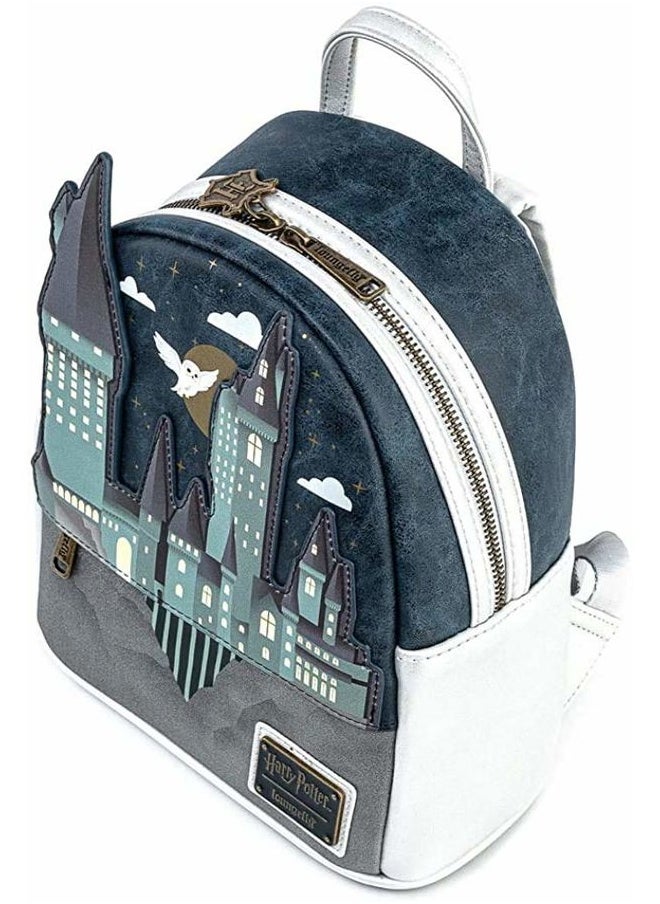 Loungefly - Harry Potter Hogwarts Castle Hedwig Womens Double Strap Shoulder Bag Purse - Image 1