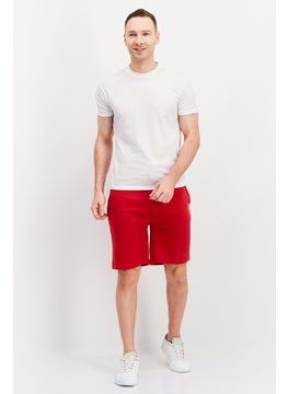 Men Drawstring Brand Logo Basic Shorts, Red - pzsku/ZBF102D1FED49FA710282Z/45/_/1728397036/5b307928-d4db-4d33-9013-8221b4657abc