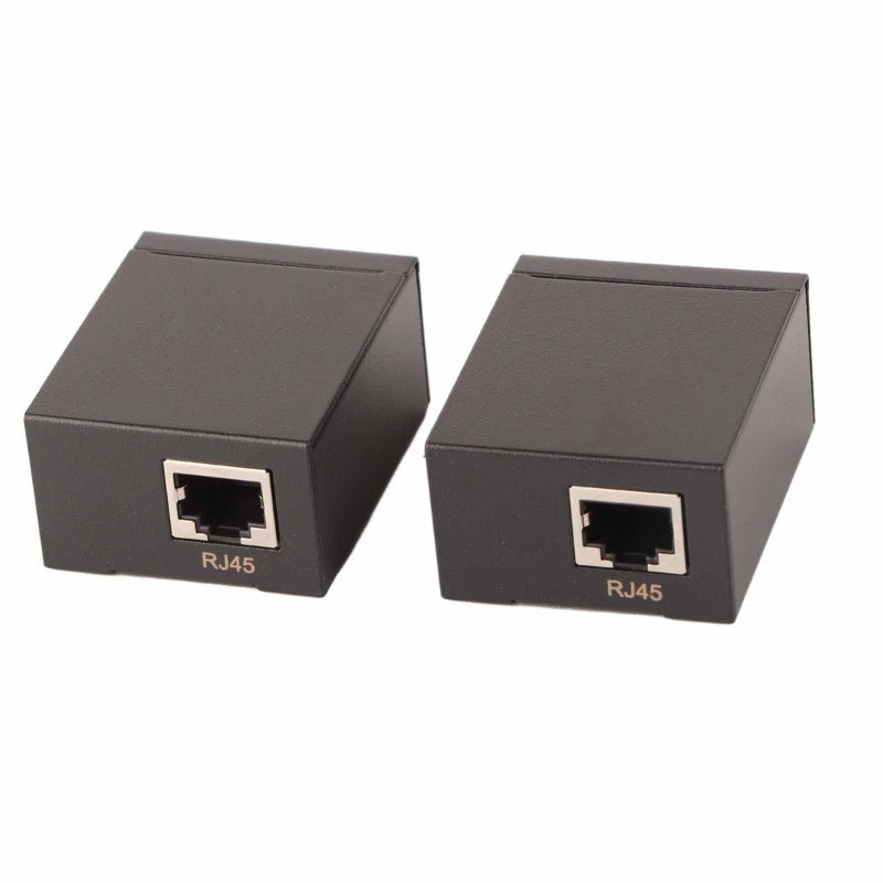 موسع VGA بطول 60 مترًا عبر كابل الإيثرنت - جهاز إرسال واستقبال إشارة VGA لا يحتاج إلى طاقة للعرض على الشاشات الكبيرة - Image 2