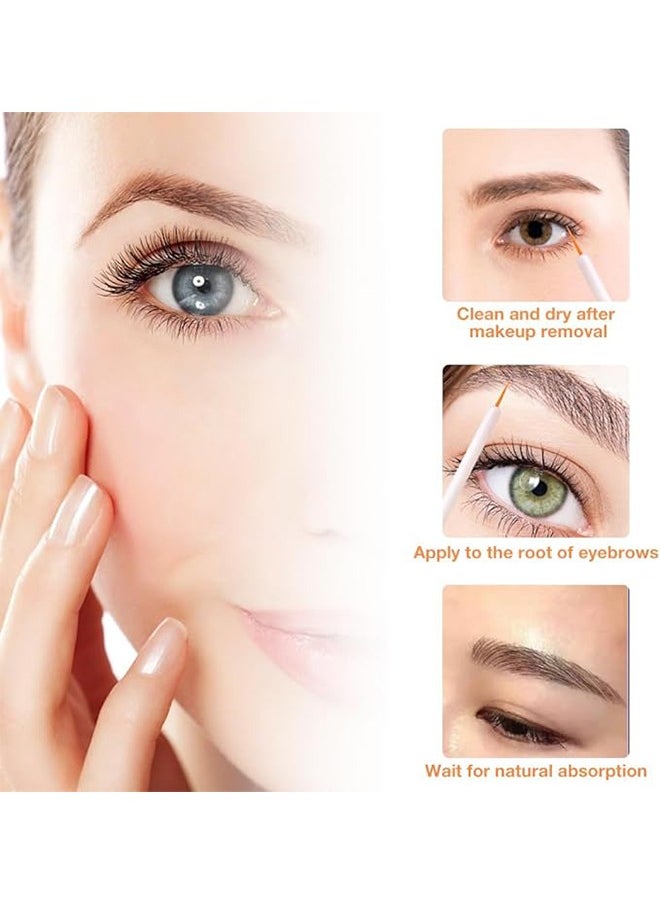 rapidbrow - EyeBrow Enhancing Serum, Rapid Brow, Eyebrow Serum, Eyebrow Growth Serum, Brow Serum for Thicker, Fuller and Healthier Looking, Brow Growth Serum, Creates Visible Results, 3 ml / 0.1 fl oz - Image 1