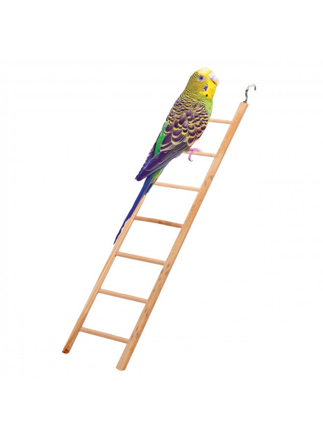 Penn Plax Penn-Plax 7-Step Wooden Bird Ladder | Provide Exercise and entertainmet for Your Bird | Looks Great | Durable and Safe  - Image 4