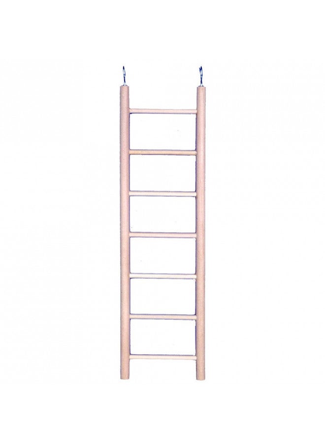 Penn Plax Penn-Plax 7-Step Wooden Bird Ladder | Provide Exercise and entertainmet for Your Bird | Looks Great | Durable and Safe  - Image 1