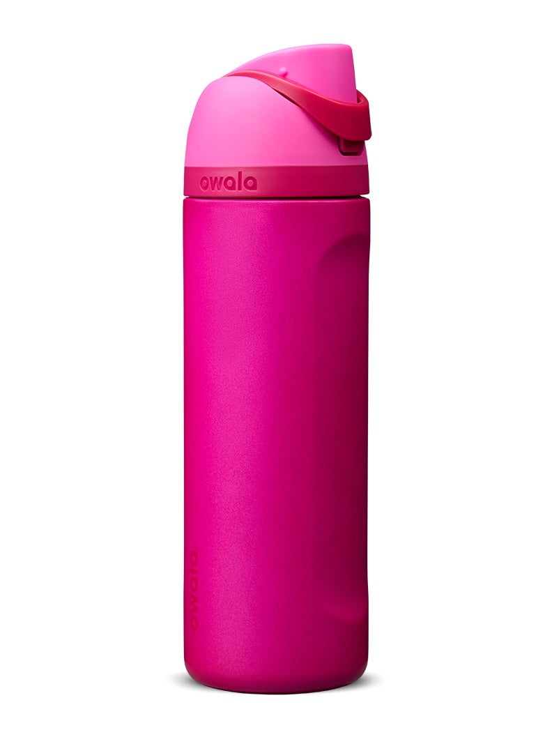 Owala FreeSip Insulated Stainless Steel Water Bottle with Straw for Sports, Travel, and School BPA-Free Sports Water Bottle, 24 oz - Image 1