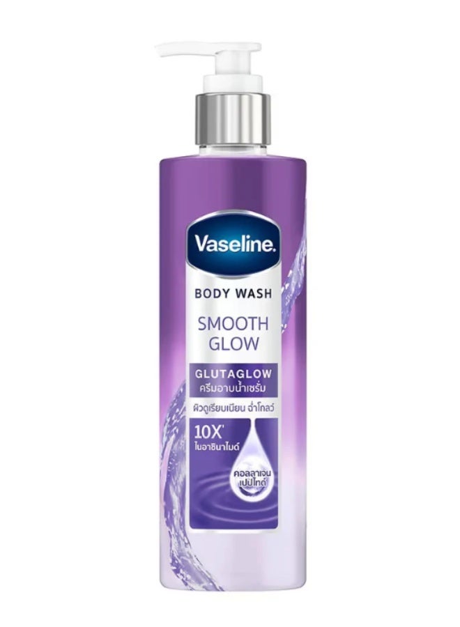 فازلين غسول الجسم سموز جلو غلوتا جلو 10 إكس نياكيناميد لتفتيح البشرة وترطيبها جل استحمام برائحة الفواكه المنعشة 425 مل - Image 1