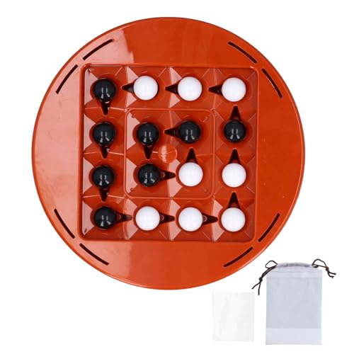 plplaaoo Track Logic Chess Board Game Develops Logic and Strategy Skills Interactive Gameplay for Double Players with ABS Material Construction Educational Strategy Board Game for Kids - Image 1