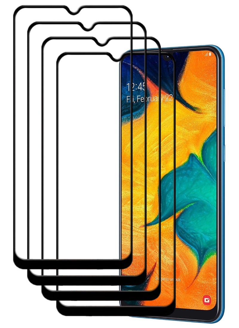 ACLIX 4 Pieces Antistatic ESD Dustproof Premium Quality High Definition Tempered Glass Screen Protector Designed For Samsung Galaxy A30 - Image 1