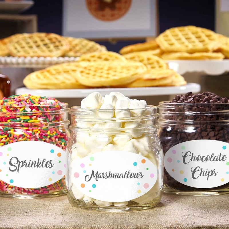 Avery Printable Blank Oval Labels, 1.5" x 2.5", Glossy White, Pack of 90 - Image 4