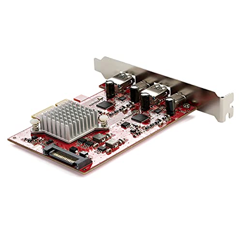 StarTech.com 4-Port USB PCIe Card - 10Gbps USB PCI Express Expansion Card w/ 2 Controllers - 2X USB-C & 2X USB-A Ports (USB 3.2/3.1 Gen 2) - USB/USB-C PCI-e Card - Full Profile (PEXUSB312A2C2V) - Image 2