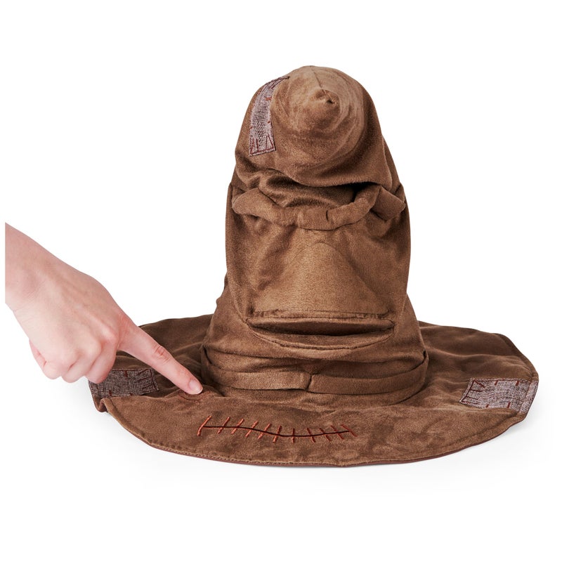 Wizarding World Harry Potter, Talking Sorting Hat with 15 Phrases for Pretend Play, Christmas Gifts for Kids - Image 4