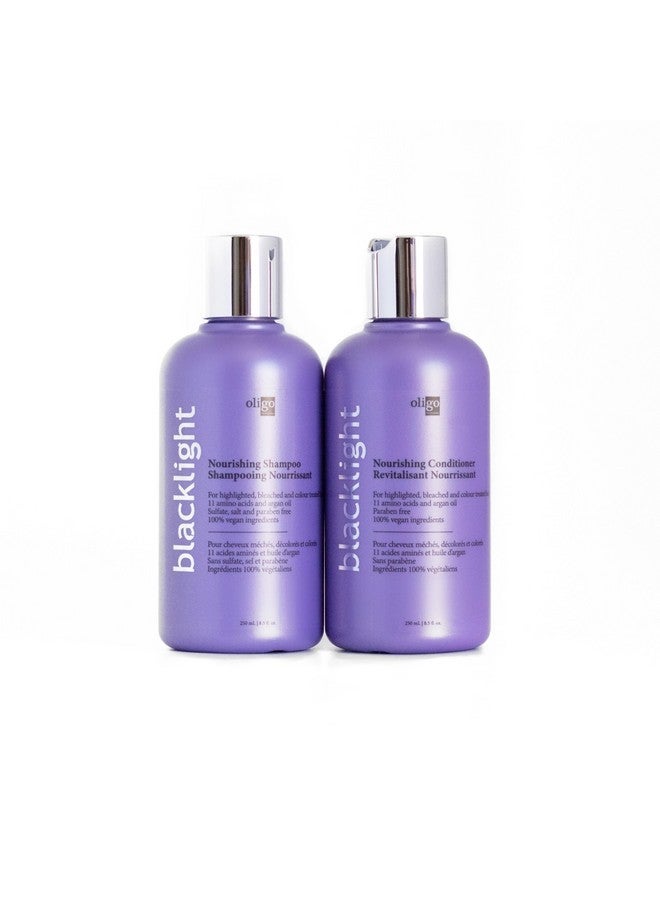 Oligo Professionnel Blacklight Oligo Blacklight Nourishing Shampoo And Conditioner 8.5 Oz Duo Bundle - Image 1