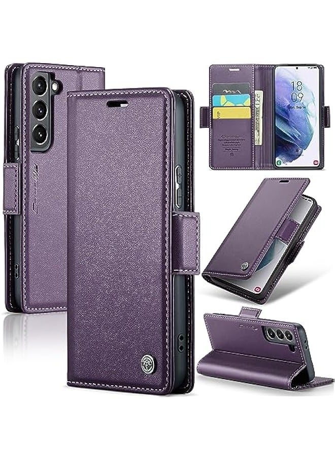 RFID Blocking Case for Samsung Galaxy S21 - Purple - Image 1