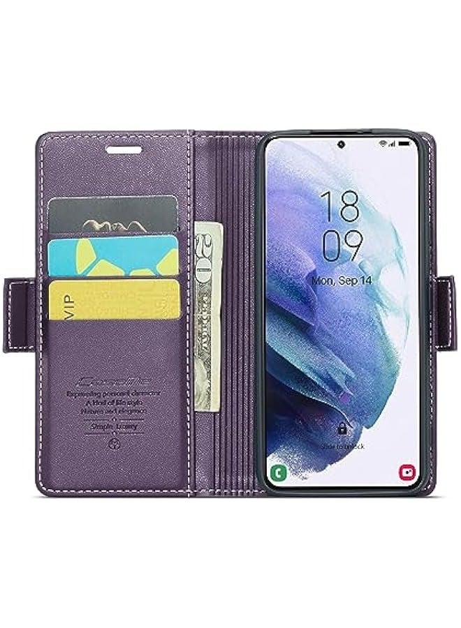RFID Blocking Case for Samsung Galaxy S21 - Purple - Image 2