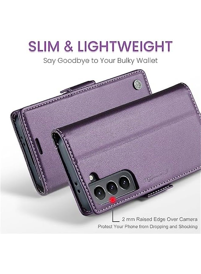 RFID Blocking Case for Samsung Galaxy S21 - Purple - Image 3