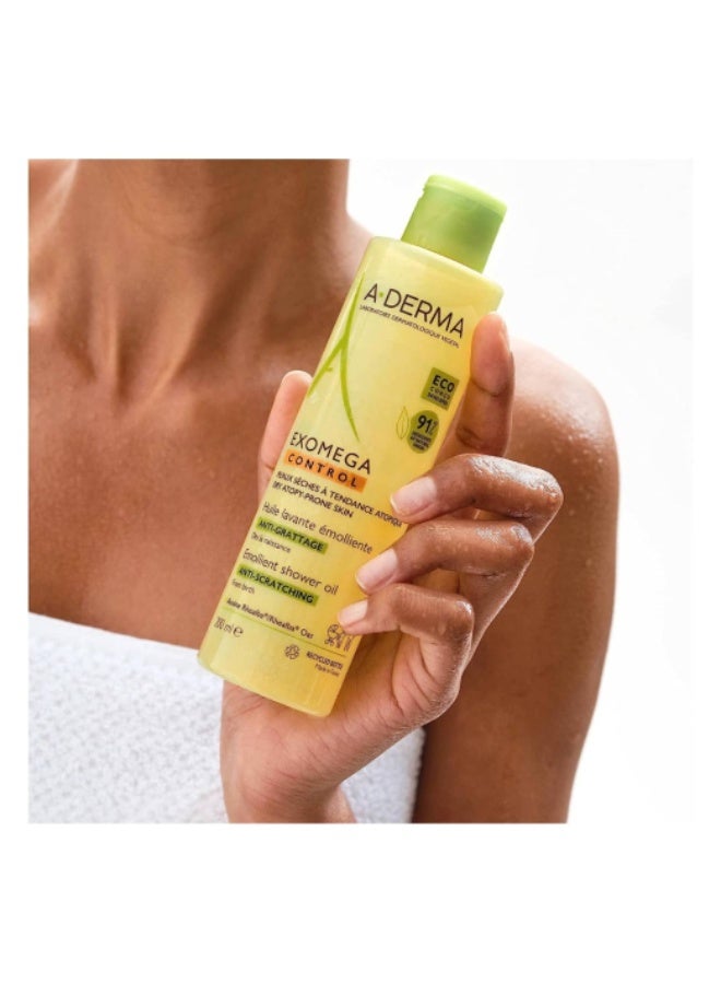 إيه-ديرما جل الاستحمام المرطب المضاد للحكة من أ-ديرما إكسوميجا كونترول 200 مل - Image 3