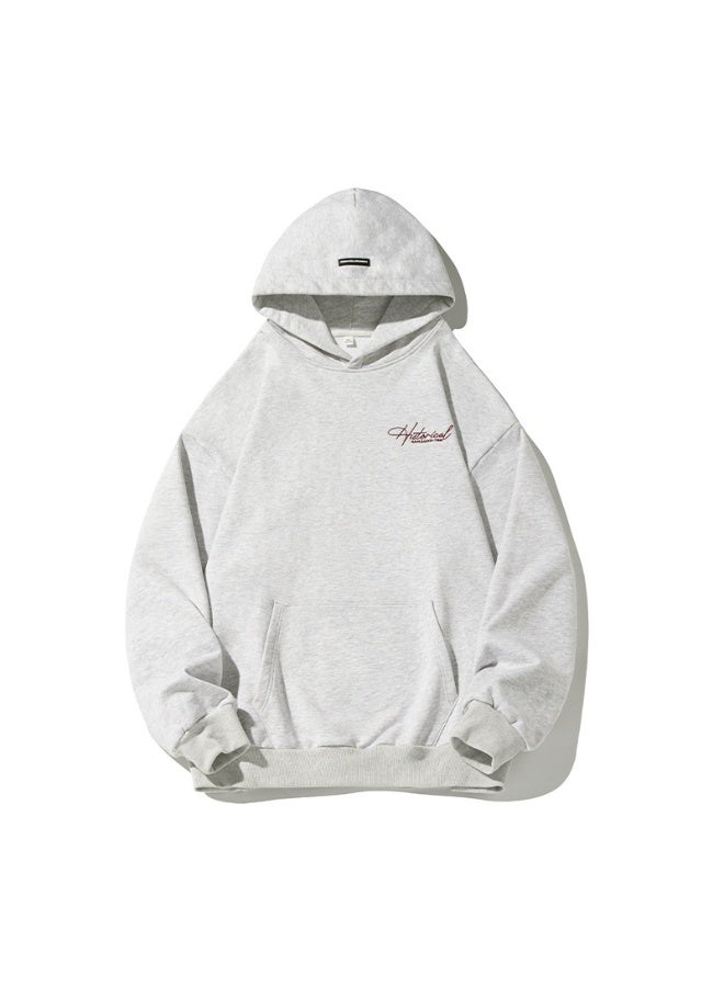 NIBEMINENT Hooded Sweatshirt Baggy Pullover Fashion Streetwear Casual Comfortable Top - Image 1