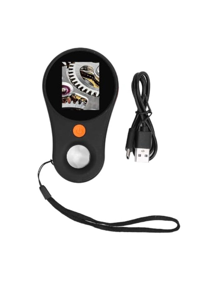 Plyisty Digital Microscope, Macro Microscope with 2.0 Inch Color Screen, 200w Pixel, 500x Magnification, Built in 8LED Lights, for Win Vista XP 7 8 10 11, OS X 11.0 - Image 1