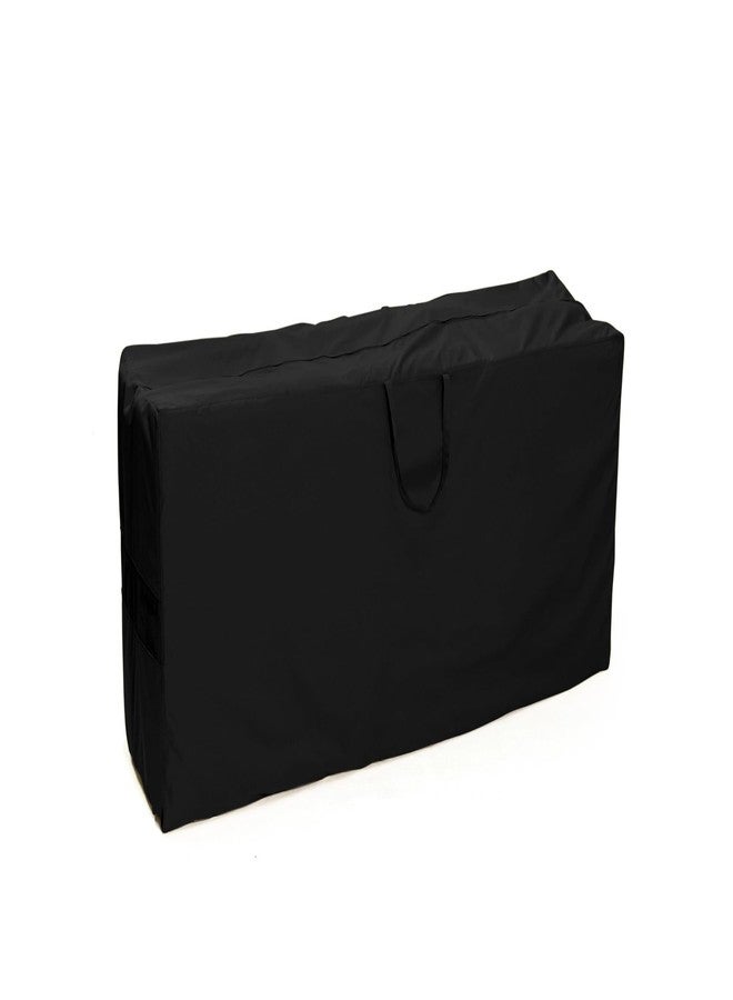 Covermates Cushion Storage Bag - Light Weight Material, Weather Resistant, Water Resistant Zipper, Cover Accessories, 48Wx 16D x 22H, Black - Image 1