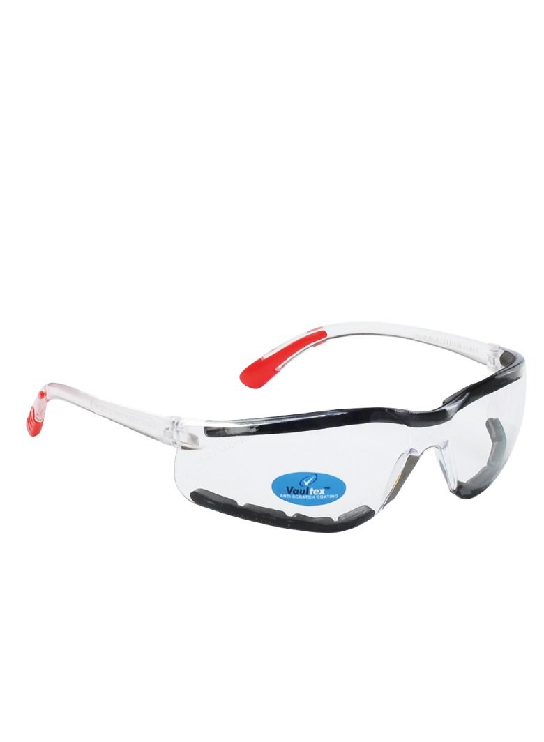 Vaultex Uv Protection Anti Scratch Safety Goggles Eye Protection Spectacles Clear Lens 