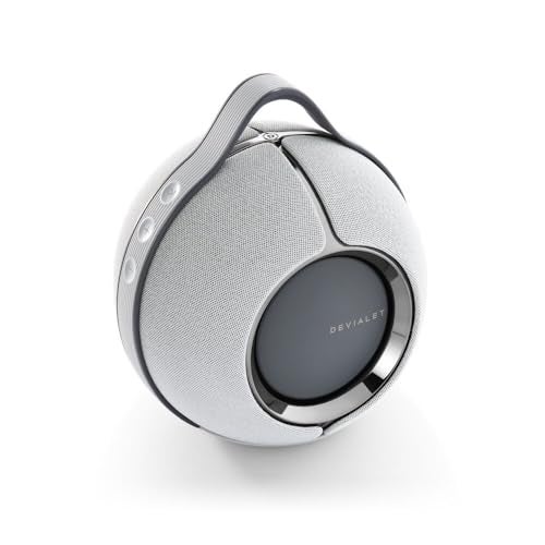 Devialet ديفيالت - مكبر صوت ذكي محمول مائل رمادي - صوت مدمج فاخر - صوت عالي الدقة بتصميم مدمج - باس عميق، اتصال سلس، صوت متكيف، تصميم متين - Image 5