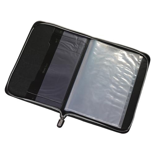 TRIO Leather FODLER (Executive Folders) UPC3012 Black Size F/C - Image 3