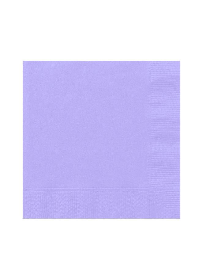 Unique Lavender Lunch Napkins - Pack Of 20 - Image 2