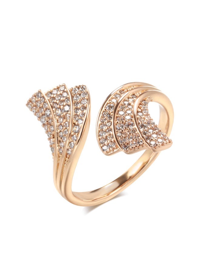 xozgdovg 2024 New Fashion Adjustable Open Ring  - Image 1