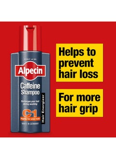 Alpecin Caffeine Liquid Scalp Tonic 2 Packs + 1 Free C1 Shampoo | Strengthen Hair Roots, Reduces Hair Loss And Energize Hair And Scalp | 2X200Ml & 1X250Ml (Pack 2+1 Free)  - Image 3