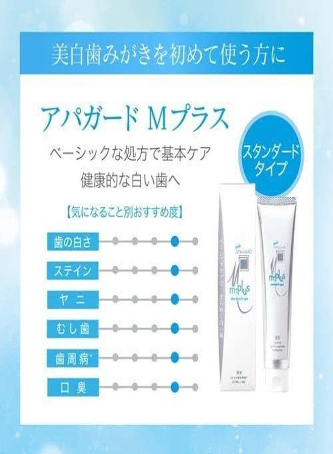 Sangi Apagard M-Plus Whitening Toothpaste 4.4oz (Set of 2) - Image 3
