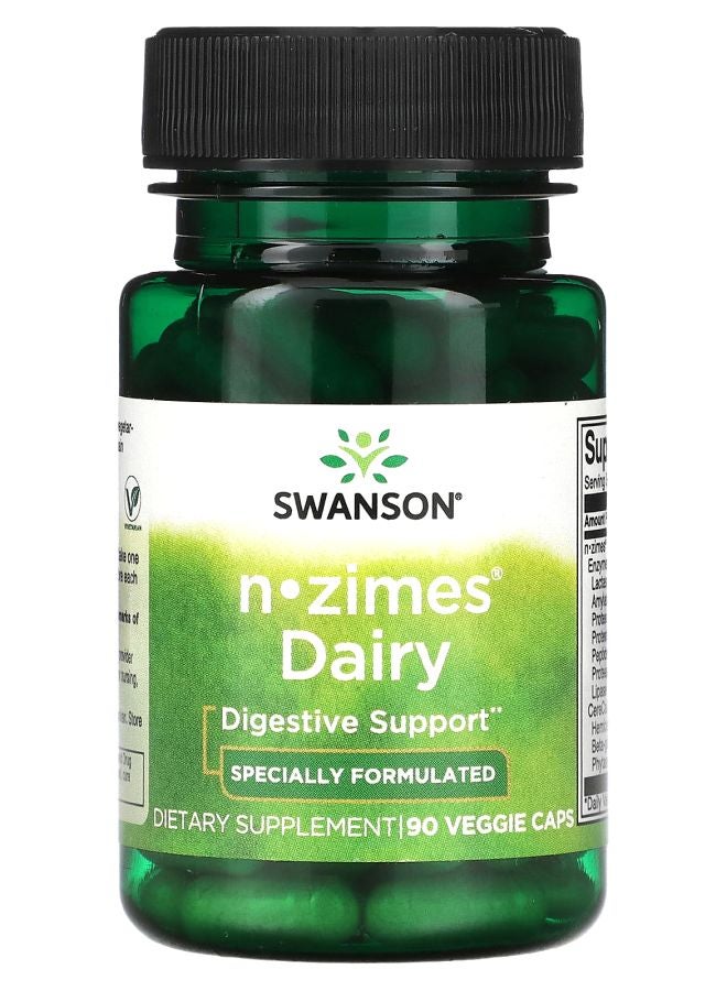 SWANSON N Zimes Dairy 90 Veggie Caps - Image 1