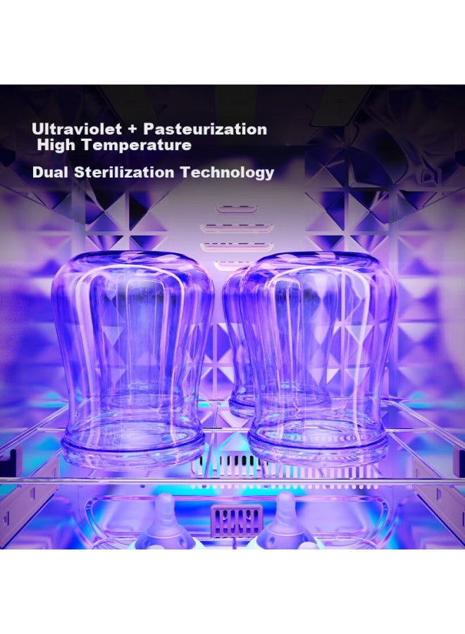 Aux Baby Bottle Sterilizer Uv Drying All-in-one Disinfection Cabinet - Image 1