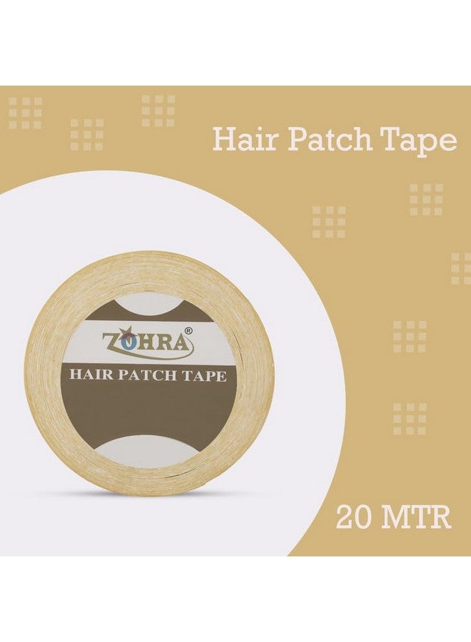 Zohra Hair Patch Tape| Hair Wig Tape| Ultra Hold Tape| Double-Sided Hair Patch Tape| Cotton-Cloth Tape| Waterproof| Maximum Hold Upto 2 Weeks (Yellow, 1 Inch, 20 Metre) - Image 4