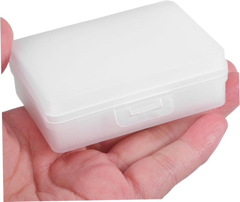 10-Piece Small Plastic Storage Box with Sponge Inserts Versatile Organizer for Makeup Sponges Electronic Components and Craft Supplies for Travel and Easy Access - Image 4