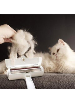 Rennway Cat Dog Pet Sweater Clothes Clothes Carpet Bed Feather Cleaner Bristle Dust Ball with Hopper  - Image 2