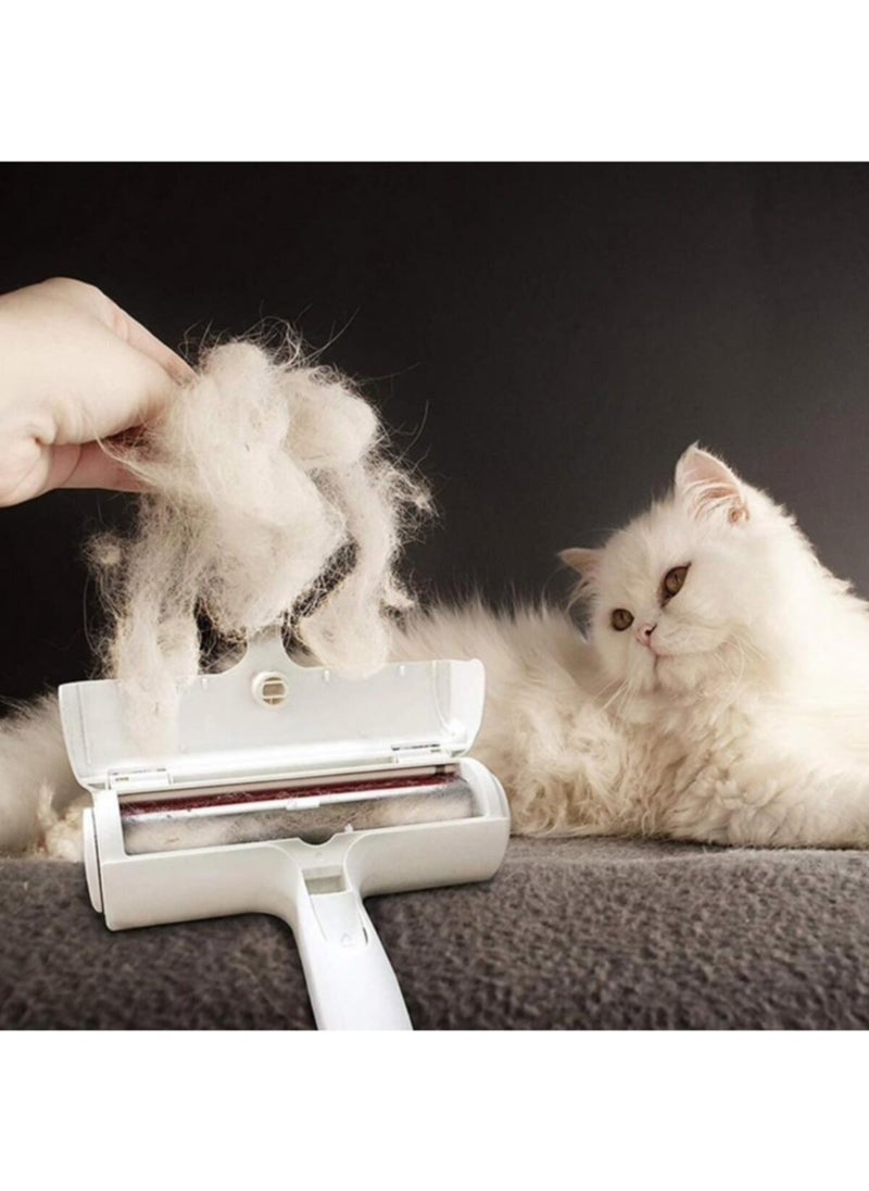 Rennway Cat Dog Pet Sweater Clothes Clothes Carpet Bed Feather Cleaner Bristle Dust Ball with Hopper  - Image 2