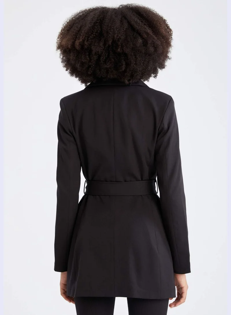 DeFacto Woman Oversize Fit Blazer Collar Blazer