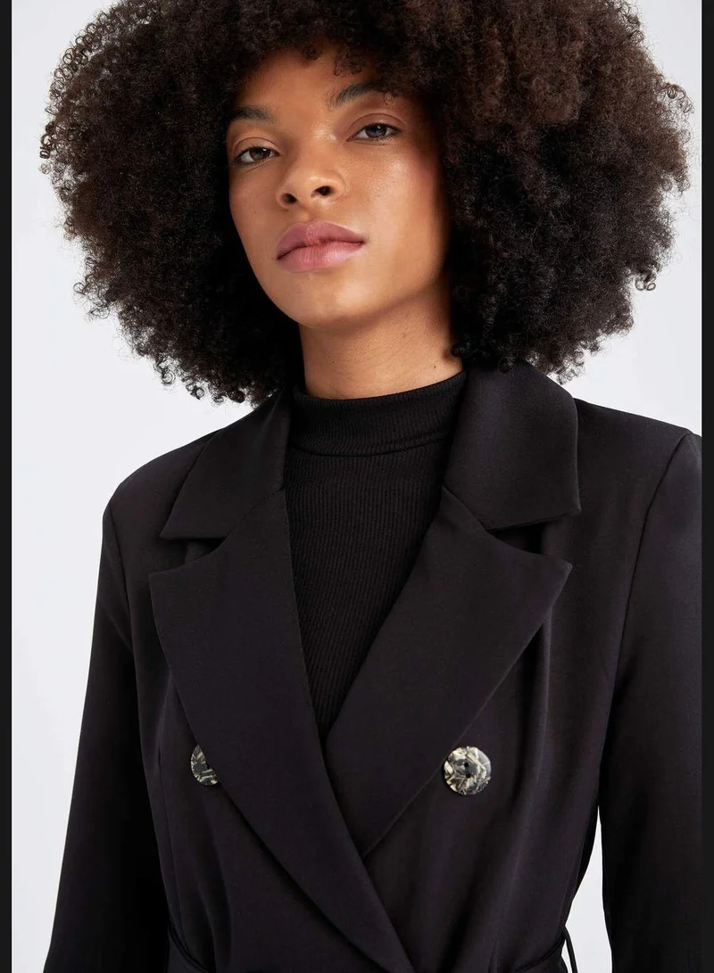 DeFacto Woman Oversize Fit Blazer Collar Blazer