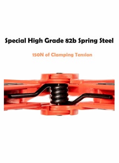 Y&D 2 pcs 9 inch Spring Clamps, Powerful Clamping Force Clamps for Woodworking,Heavy Duty Plastic Extra Wide  - Image 4