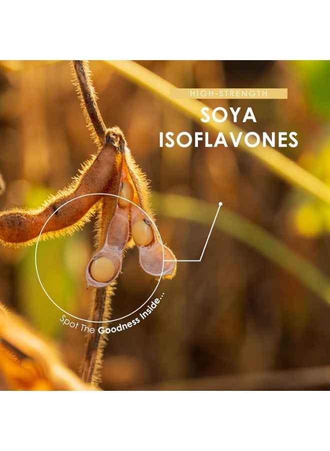 ALPHA01 SOYA Isoflavones 1500 mg – Supports Hormonal Balance & Women's Health, Made in UK, 90 Capsules - Image 4