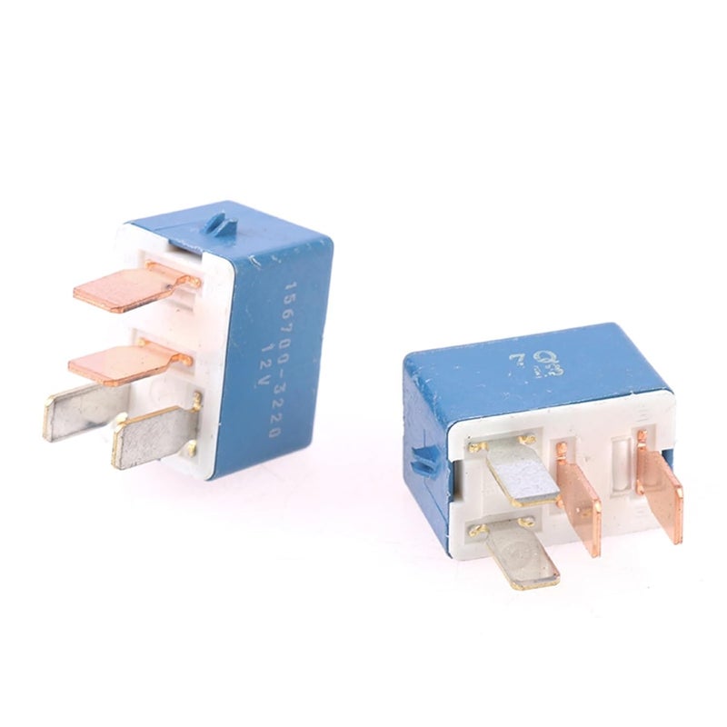 الريلاي الأوتوماتيكي 12 فولت 20 أمبير 4 دبابيس ريلاي السيارة 156700 3220 مقاس واحد - Image 4